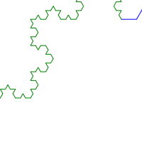 Koch Snowflake 1 screenshot